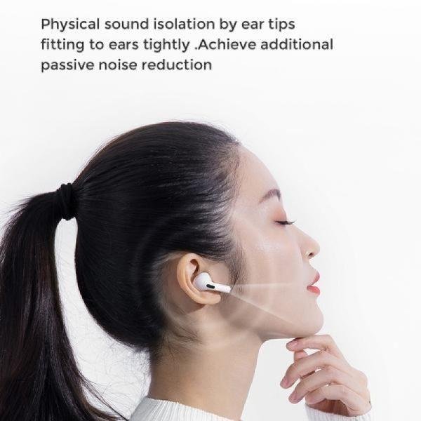 JOYROOM Pro 2 Airbuds ANC White Bluetooth 5.0 — Buy Online in Pakistan | Cash on Delivery