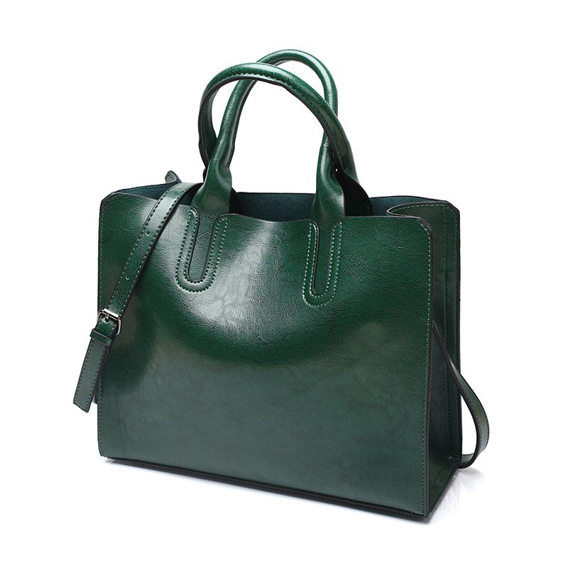 Retro Brown Leather Handbag for Women — Buy Online in Pakistan | Cash on Delivery