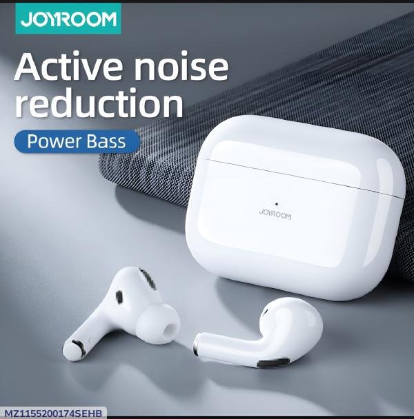 JOYROOM Pro 2 Airbuds ANC White Bluetooth 5.0 — Buy Online in Pakistan | Cash on Delivery