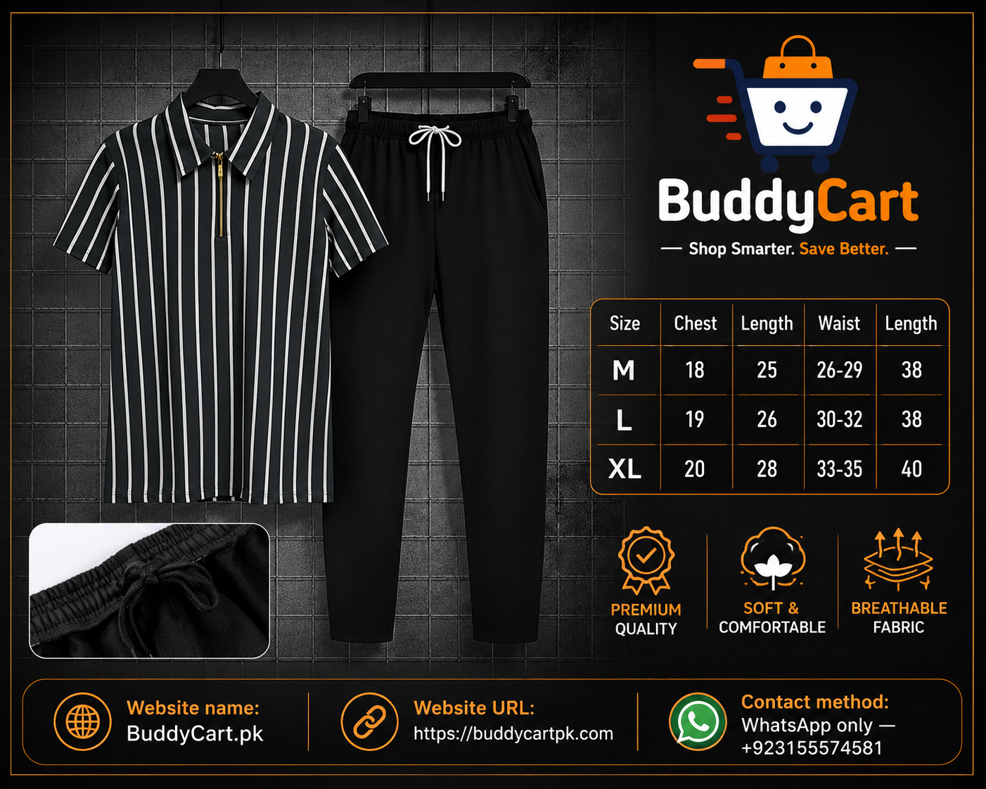 Men Grey Jersey Track Suit with Textured Pattern