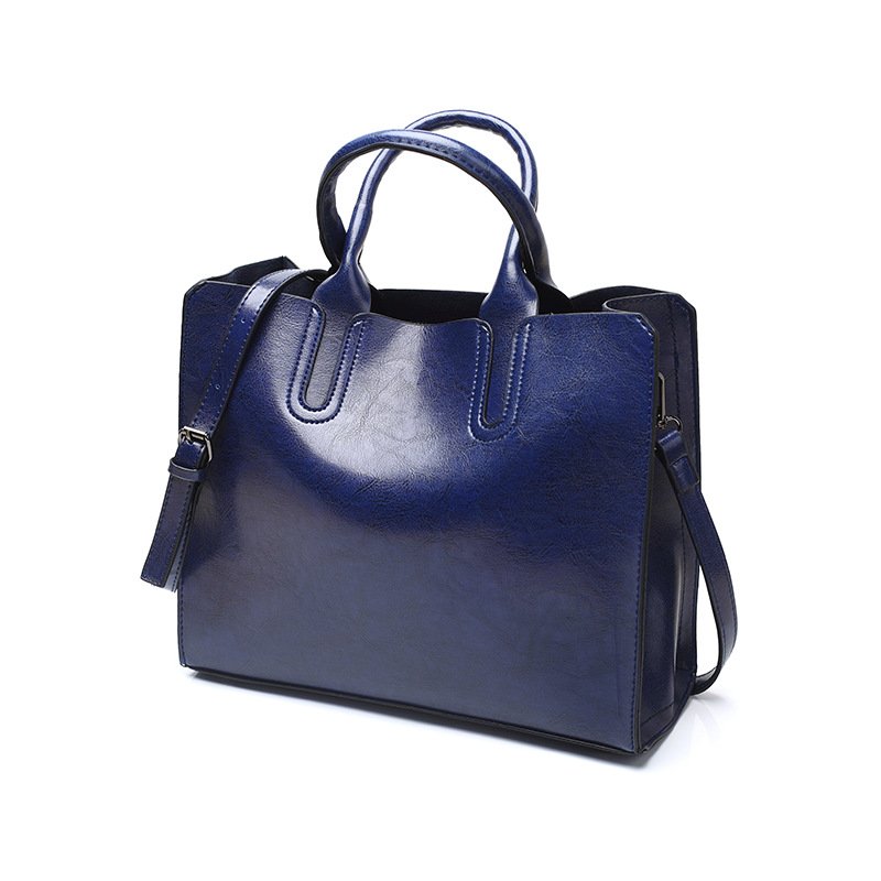 Retro Brown Leather Handbag for Women — Buy Online in Pakistan | Cash on Delivery
